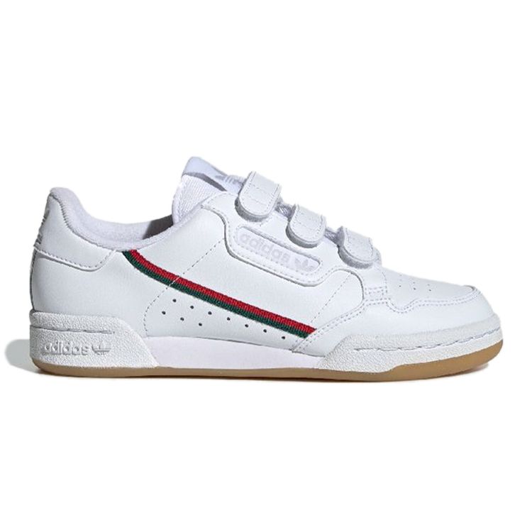 Adidas Originals Continental Low Top Kids Skate Shoes Kids Sneakers White EF3060