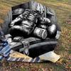 1PC Boxing Money Umbrella-8-Rib Reinforced, Automatic Open, Lightweight & Durable, Fashion Accessory for Outdoor, H0330
