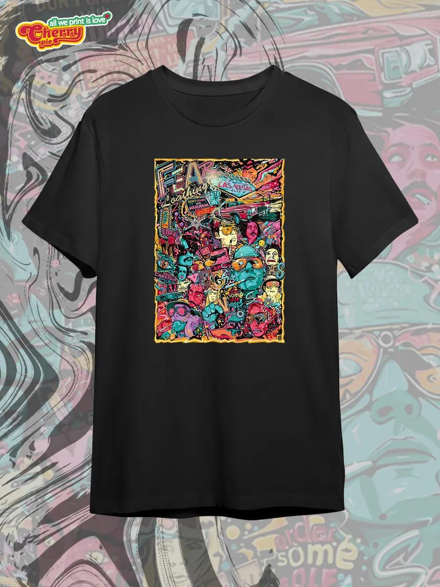 T-shirt with Anime print 3XL