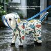 Teddybär Haustier Regenmantel Vier Beine Rundumschutz Wasserdicht Hunderegenjacke Für Draußen zum Spazierengehen Schmutzabweisend Welpen Regenkleidung für Kleine Mittlere Hunde