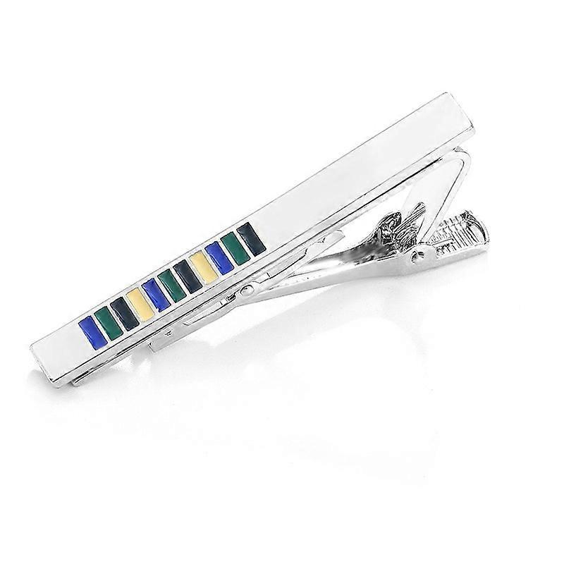 Fashionable and trendy men's diamond-encrusted alloy metal tie clip, business tie clip, accessory source T1067
