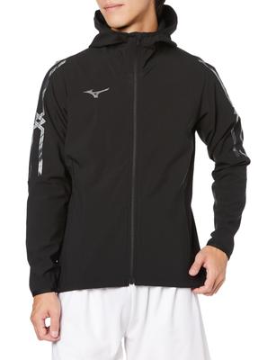 Tech Shield Training XL Jacke, Winddicht, Stretch, Wasserabweisend, MC-LINE 32MCA653, Schwarz/Schwarz,