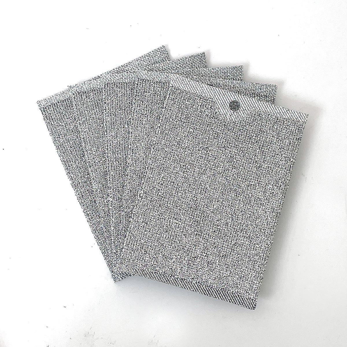 

Кухонное полотенце для посуды с антипригарным покрытием 7g серебряный