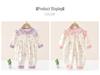 Neugeborenen Baumwoll Baby Strampler Set - 5 Teile für Frühling & Herbst, Kurzarm Schlafanzüge