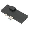 6 In 1 Docking Station For Surface 4K Resolution 5Gbps Speed Hot Swap Storage Card Reader Aluminum