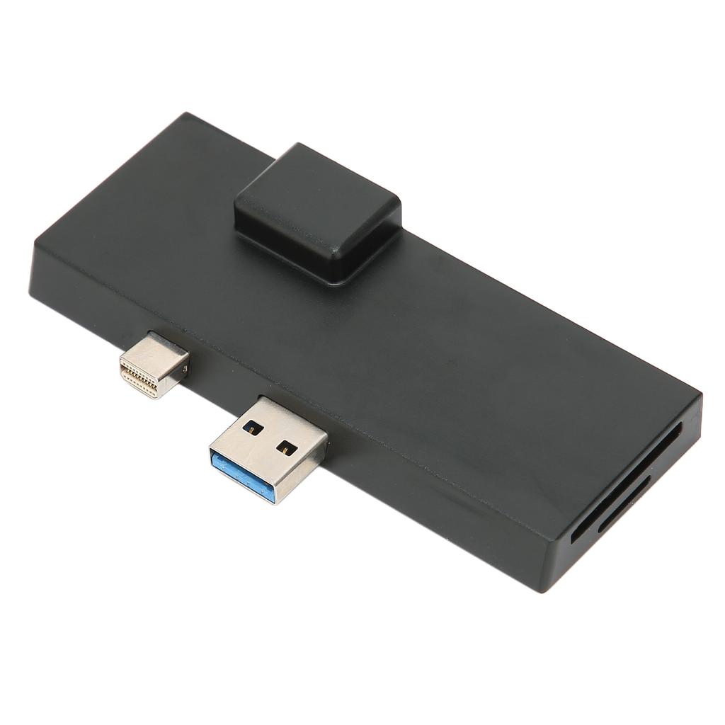 6 In 1 Docking Station For Surface 4K Resolution 5Gbps Speed Hot Swap Storage Card Reader Aluminum