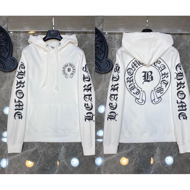 2025 Chrome Heart Hoodie: Casual Loose-Fit Zip-Up for Men & Women