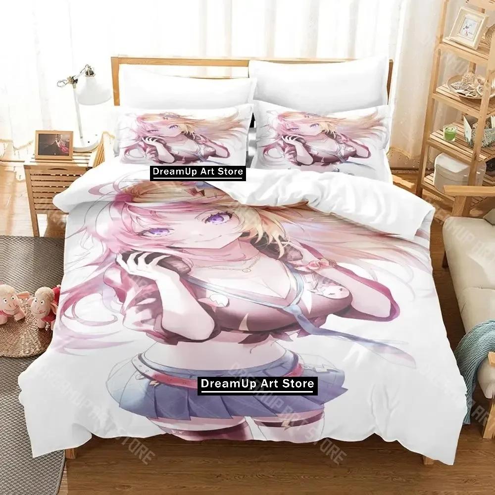3D Print Kotoko Torahime Bedding Set Single Twin Full Queen King Size Bed Set Adult Kid Bedroom Duvetcover Sets Anime Bed