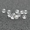 Acrylic Silicone Tongue, Ear, Navel, Eyebrow, Nose Piercing Jewelry with Transparent Bar and Bead