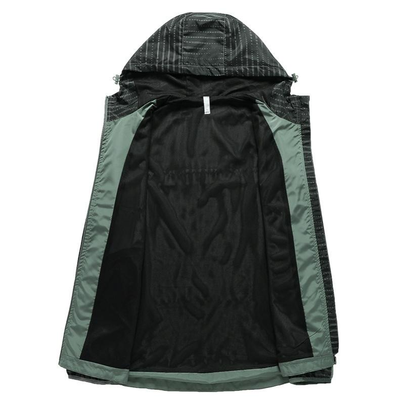 Sports Windbreaker Breathable Waterproof Men's Spring and Autumn Casual Jacket Outdoor Pafeng Wolf Loose Running Jacket