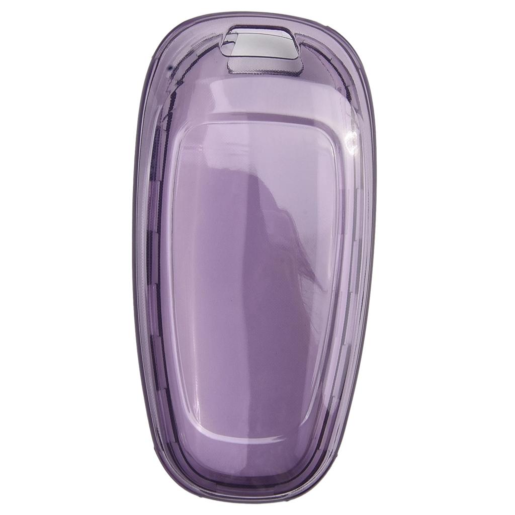 Transparent Car Key Case Cover Holder For Hyundai Santa Fe Sonata Tucson Remote Key Fob Shell Car Accessories