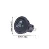Car 3 Pin Rocker / Parking Off 12V Dc Dashboard Switch Parking Reverse Sensor Front Rear Reversing Sensors Auto Accessories