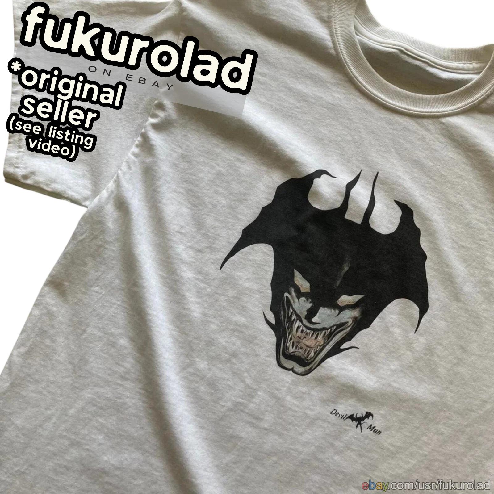 DEVILMAN DEVIL MAN AMON AKIRA ANIME MANGA UNISEX t-shirt - high quality print 2XL