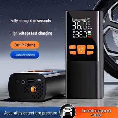 Portable Mini Wireless Car Tire Inflator with Digital Display