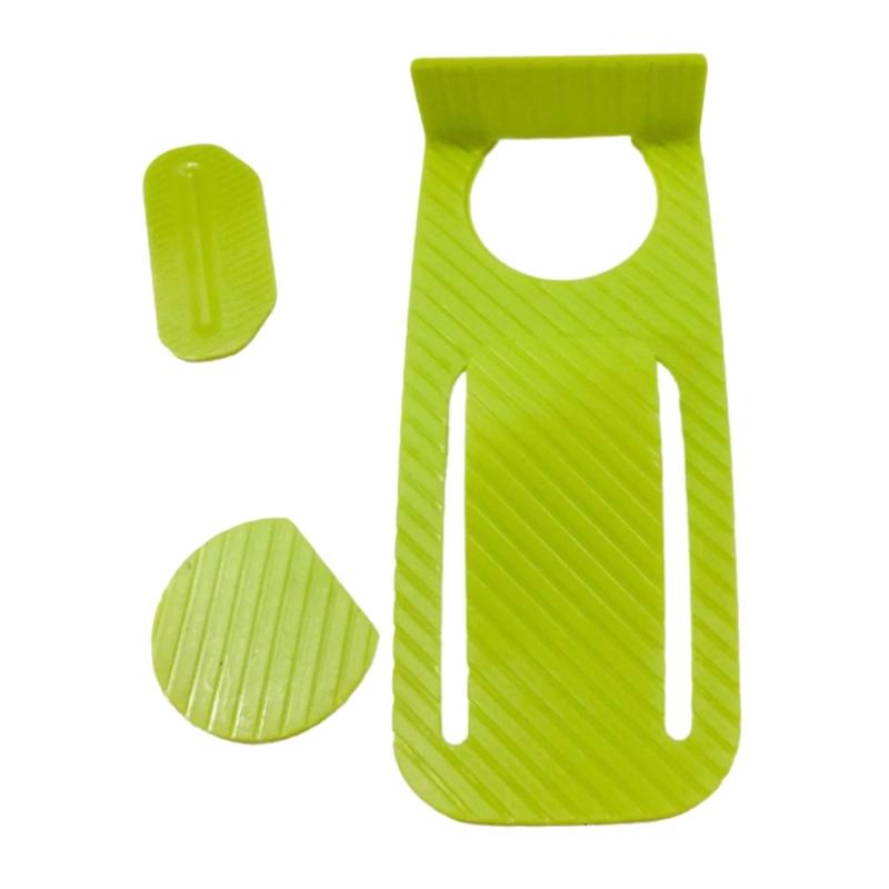 

Plastic Door Stoppers Safety Door Block Wedge Doorstops Wall Protectors Easy Stick Door Holder for Homes, Office, School зелений