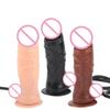 Riesiger aufblasbarer Dildo mit Saugnapf, Analplug, realistische Penispumpe, großer Analplug, vaginale Stimulation, Sexspielzeug für Frauen