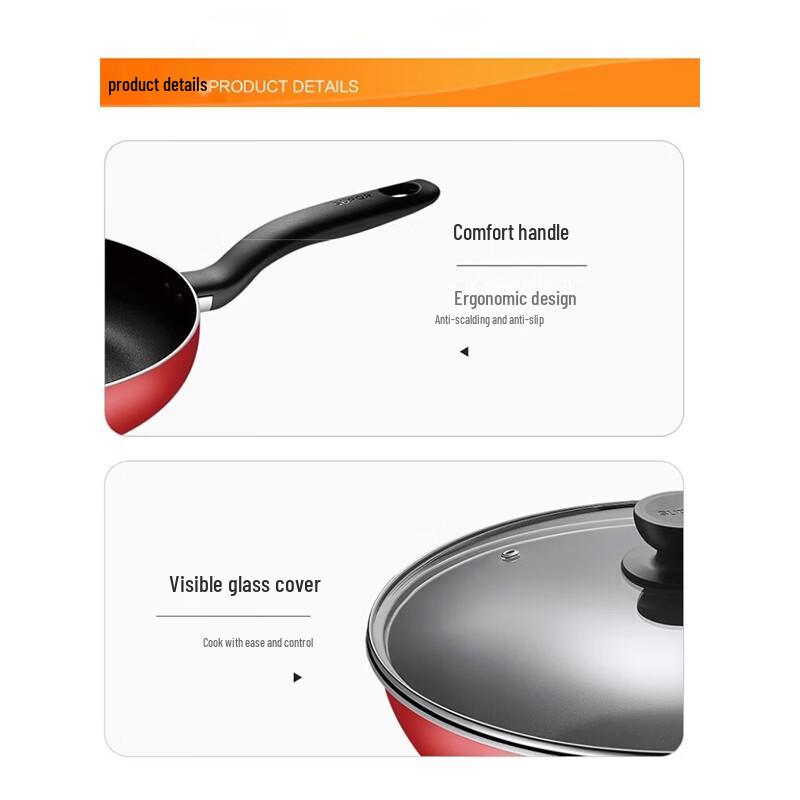 Supor TP1926Q Non-stick 3-Piece Cookware Set