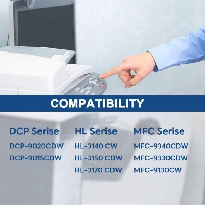 Toner compatible - smartomi - tn241 tn245 - pack de 4 - noir/couleurs - haute performance