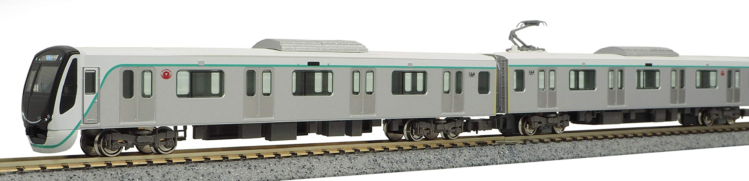 

Зеленый Max N Gauge Tokyu серии 2020 (Линия Денен Тоши) Базовый набор для построения из 6 машин (с мотором) 30748 Модель железной дороги