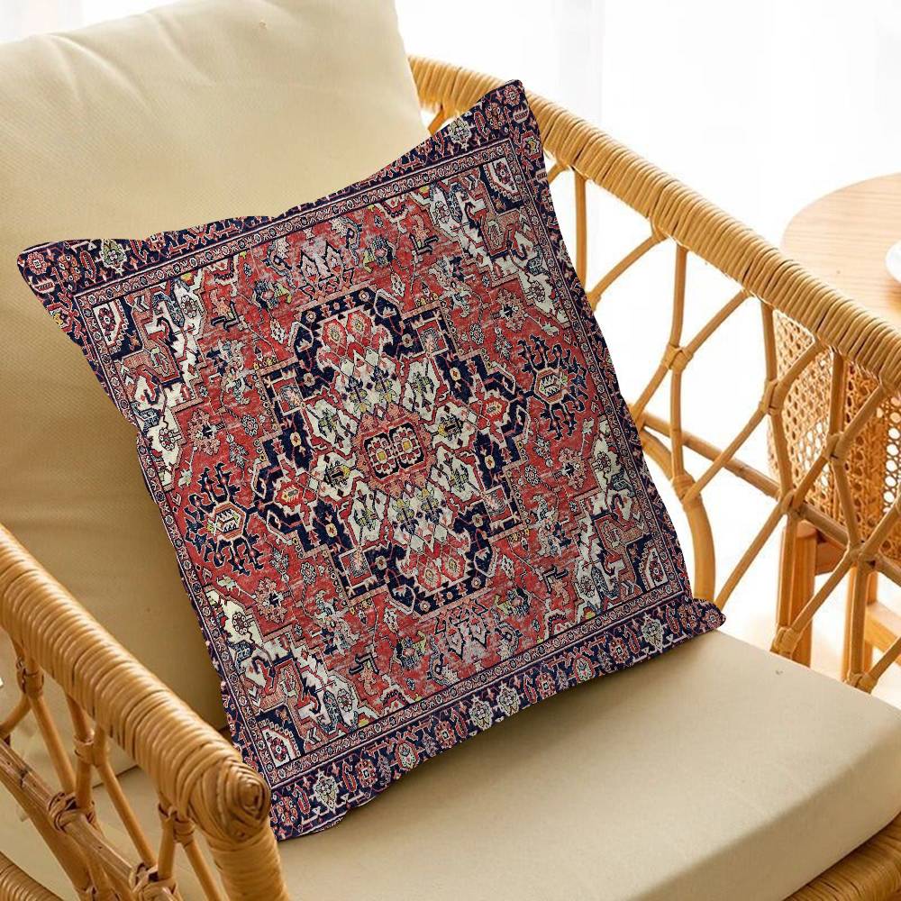 Traditional Patterned Cushion Cover 30x50 Polyester Sofa Cushions Decorative Throw Pillows Home Decoration Pillowcover