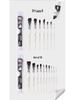 Giorgione 17-Piece Embossed Face & Body Paint Brush Set for Kids