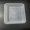 Transparent Acrylic Rectangular Cold Dish Display Tray for Spicy Hot Pot and Vegetables