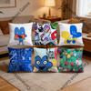 Object Show BBFDI Polyester Printed Pillow Cover Square 30 35 40 45 50 55 Cm Soft for Sofa Bed Car Home Decor