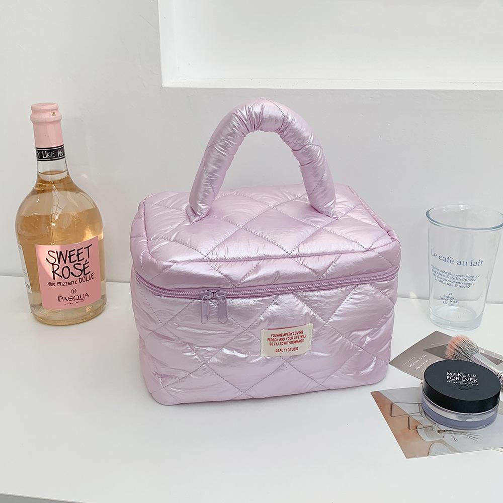 

Большие вместительные косметички для женщин, повседневная косметика, органайзер, простой стиль, дорожная сумка для туалетных принадлежностей, основная сумка