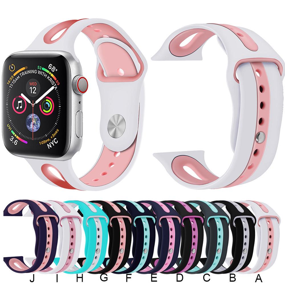 

Маленький силиконовый браслет Ramidos, ремешок для часов для Apple iWatch Series 4, 44 мм