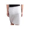 Adidas Neo Classic Three Stripe Sports Bodycon Casual Skirt Women Skirts Gray BK8075