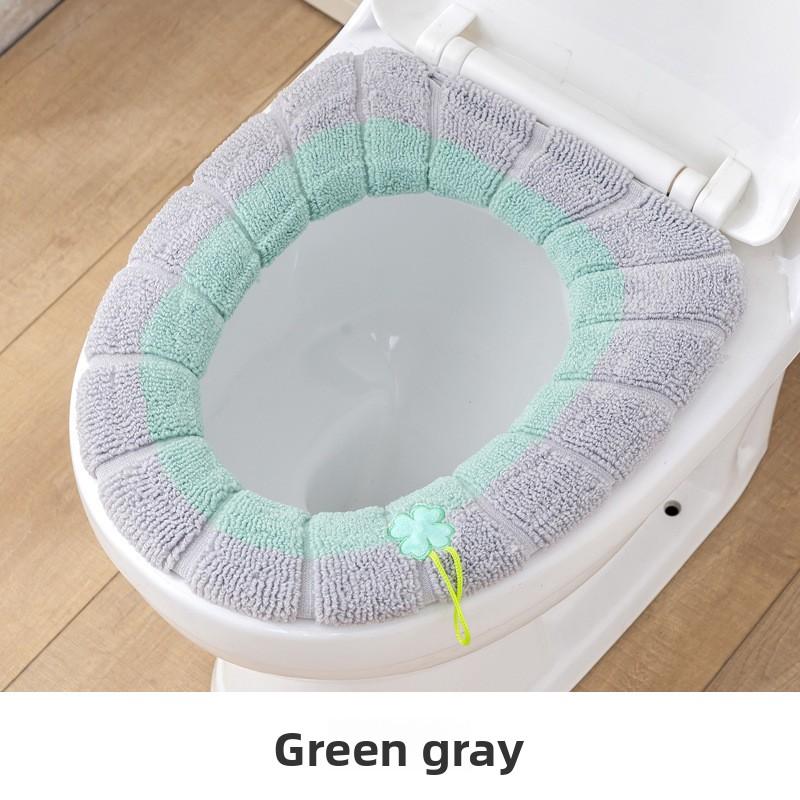 Autumn&Winter Washable Thickened Toilet Seat Cover