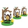 Animal Swinging Ornaments Car Styling Accessories Solar Powered Dancing Monkey Animated Monkey Toy