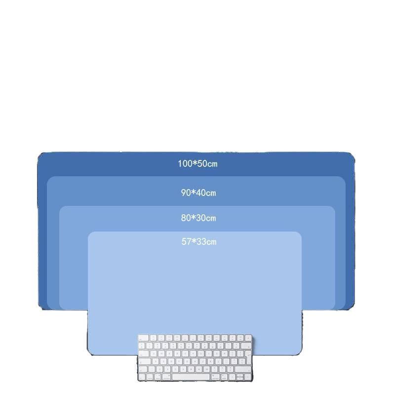 High-End Gradient Black and Pink Minimalist Extra-Large Morandi E-Sports Desk Mat