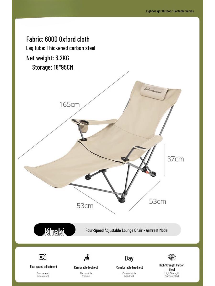 

Portable Folding Moon Chair for Office and Outdoor Breaks with Extra Padding