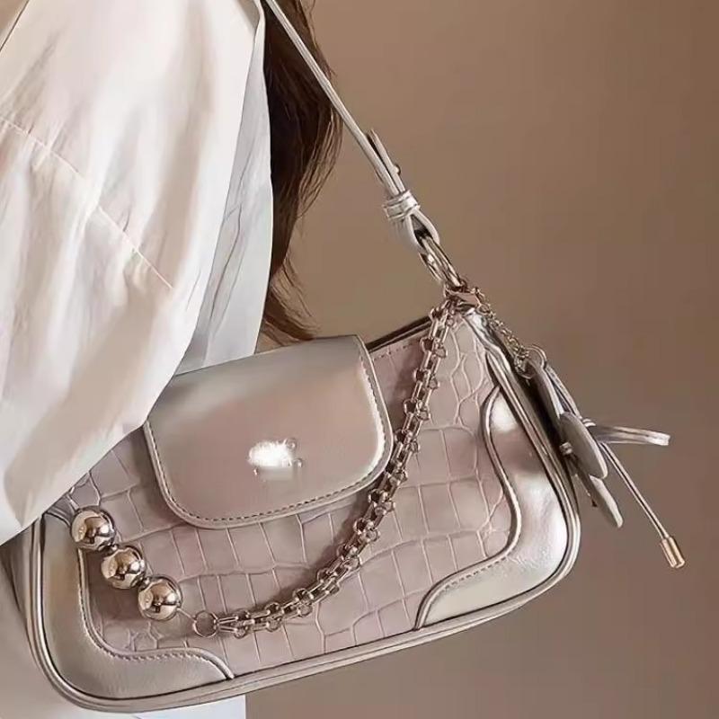 Achseltasche Damen Nischendesign Hochwertige Einzelschultertasche Modische Baguette-Tasche