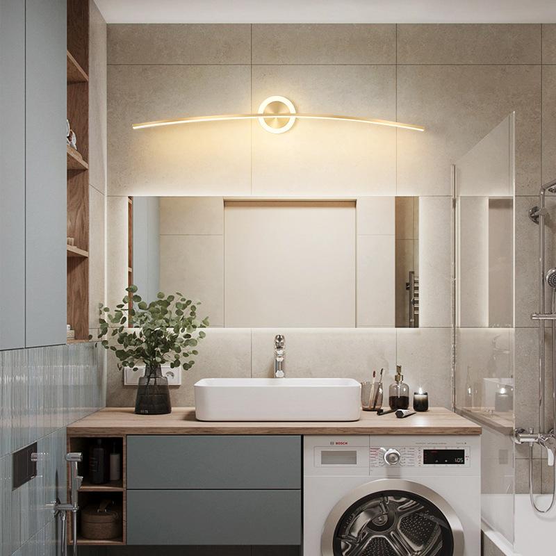 Modern LED Wall Lamp For Bathroom Mirror Bedroom Bedside Background Wall Lights Home Decoration Indoor Sconce Lighting Fixture