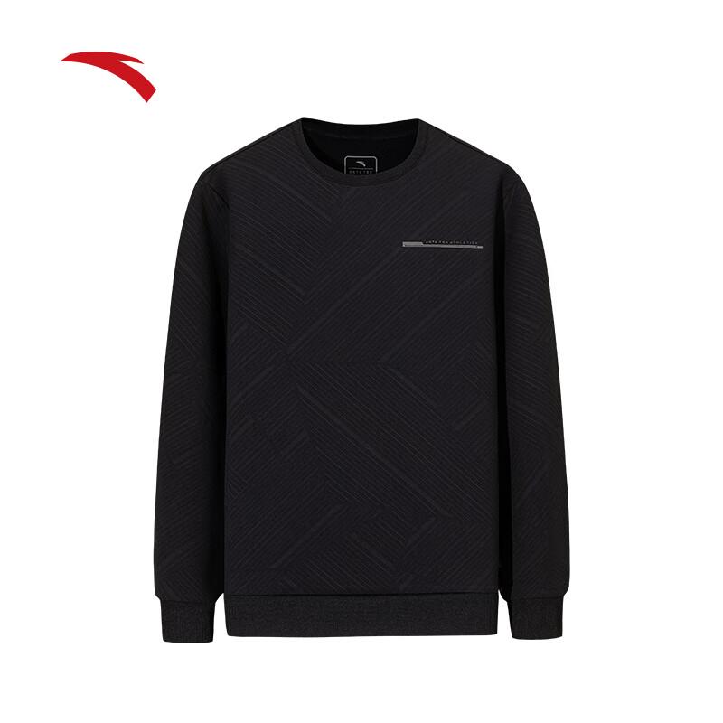Anta Men s Round Neck Pullover Sports Sweatshirt 3XL