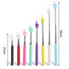 20 To 68cm Stainless Steel Finger Reading Stick Retractable Teaching Stick Whiteboard Pointer Handheld Presenter Telescopic Rod