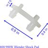 LONYE Rubber Bushing Shock Pad Fit for Nutribullet 600W 900W Blender NB-101B NB-101S NB-201(Pack of 6)