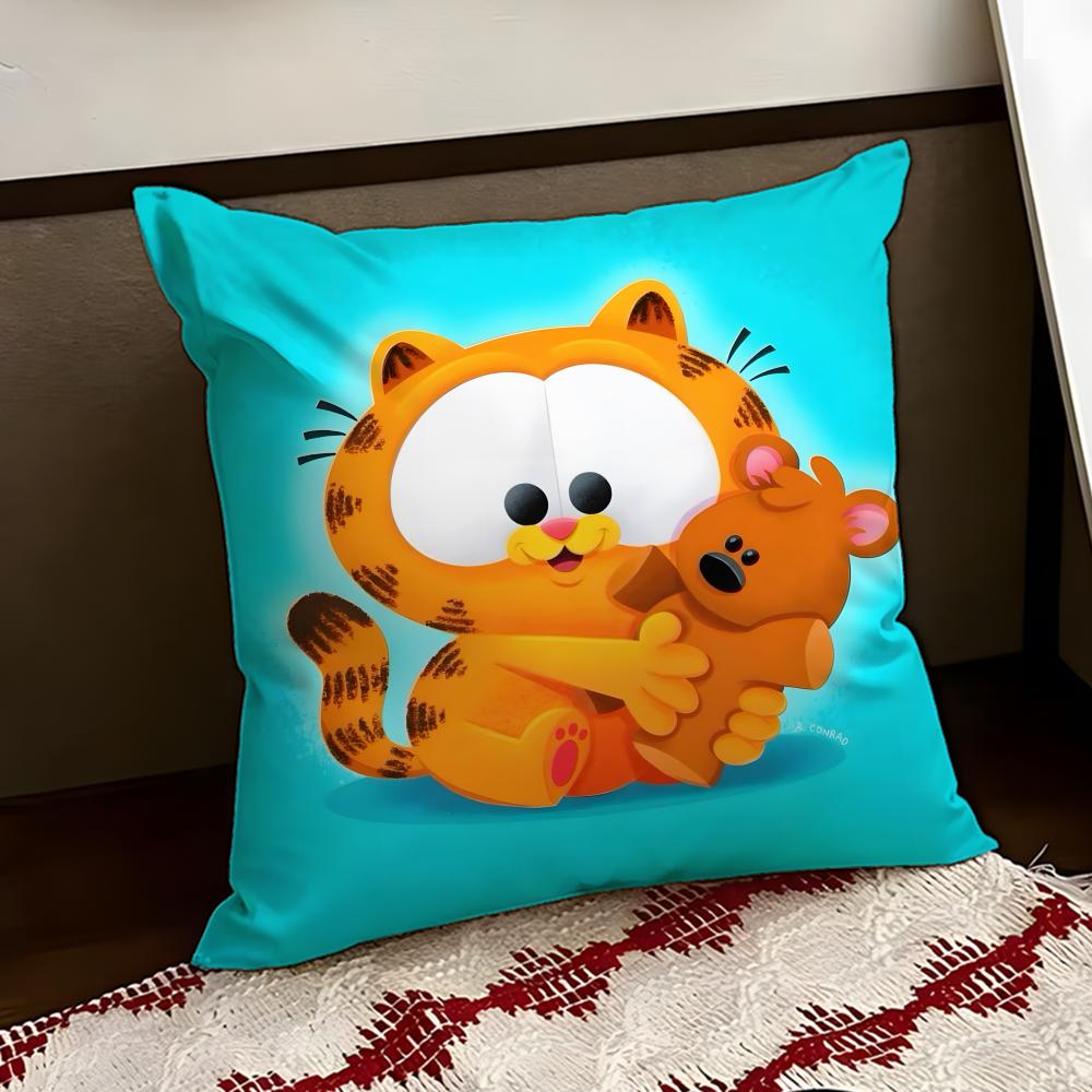 Garfield Cushion Cover Reversible Soft Durable Pillow Cover Home  Car MultiScene Use for Daily Comfort