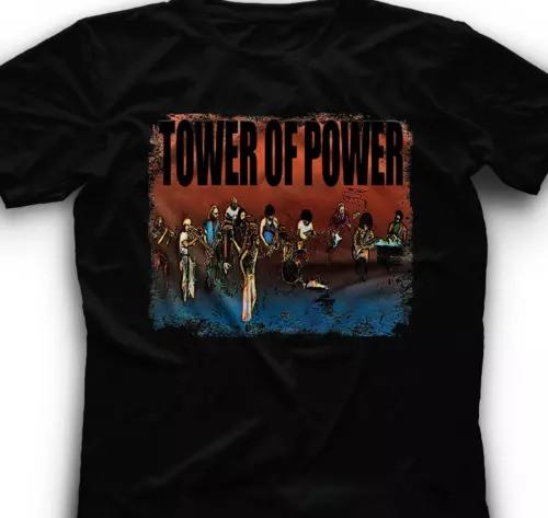 1973 Оклендская группа Funk Music Band Ленни Уильямс Футболка Tower of Power Унисекс Футболка L