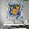 Tigres UANL Wall Tapestry Aesthetic Wall Hanging Printed Fabric Blanket Decorative Tapestries for Bedroom Living Room Home Decor