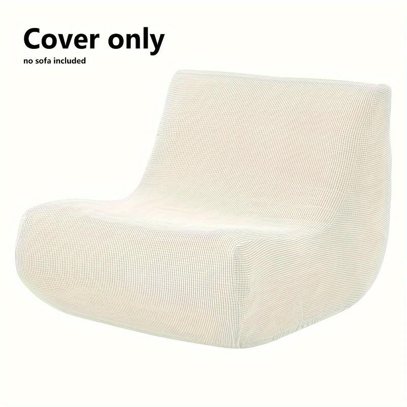 

1Pc Stretch Sofa Slipcover Armchair Cover Jacquard Lazy Armless Chair Protector Cover For Bedroom Office Living Room Home Decor