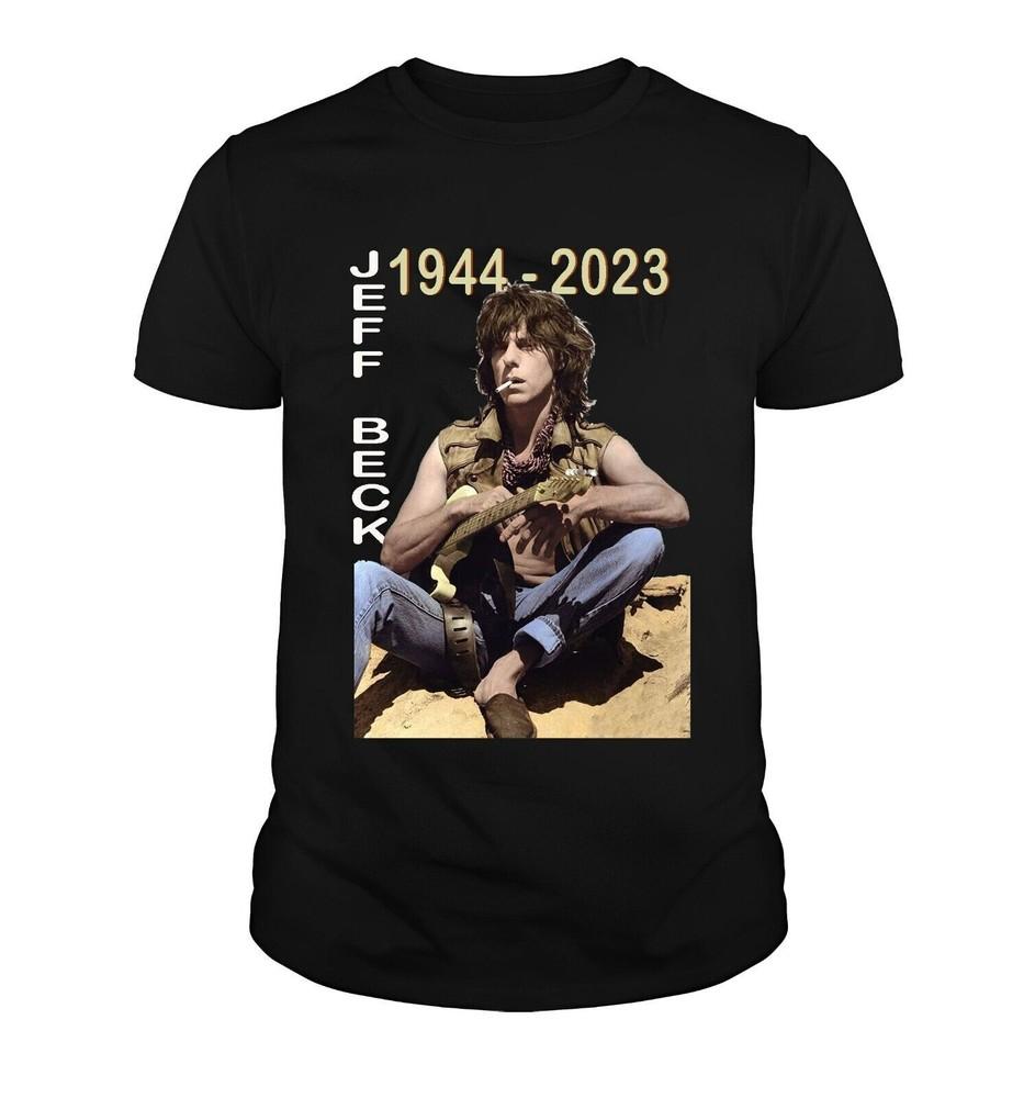 Jeff Beck Memorial 1944-2023 Rest In Peace T-Shirt Unisex XXXXL