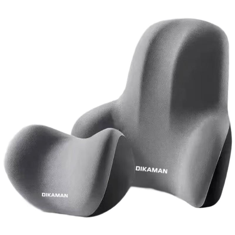 Memory Foam Ergonomic Lumbar & Neck Support Cushion