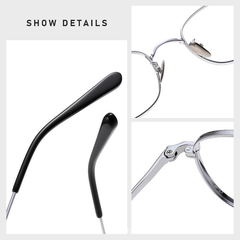 Lzabella Titanium Alloy Eyeglass Frames Men's Glasses Computer Optical Prescription Reading Clear Lenses Women's Eyewear K-125