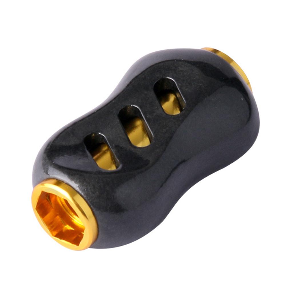 Fishing Reel Handle Knob Carbon Fiber Fishing Rocker Handle Knob Ergonomic Fishing Reel Decorative Knob Fishing Reel Accessories