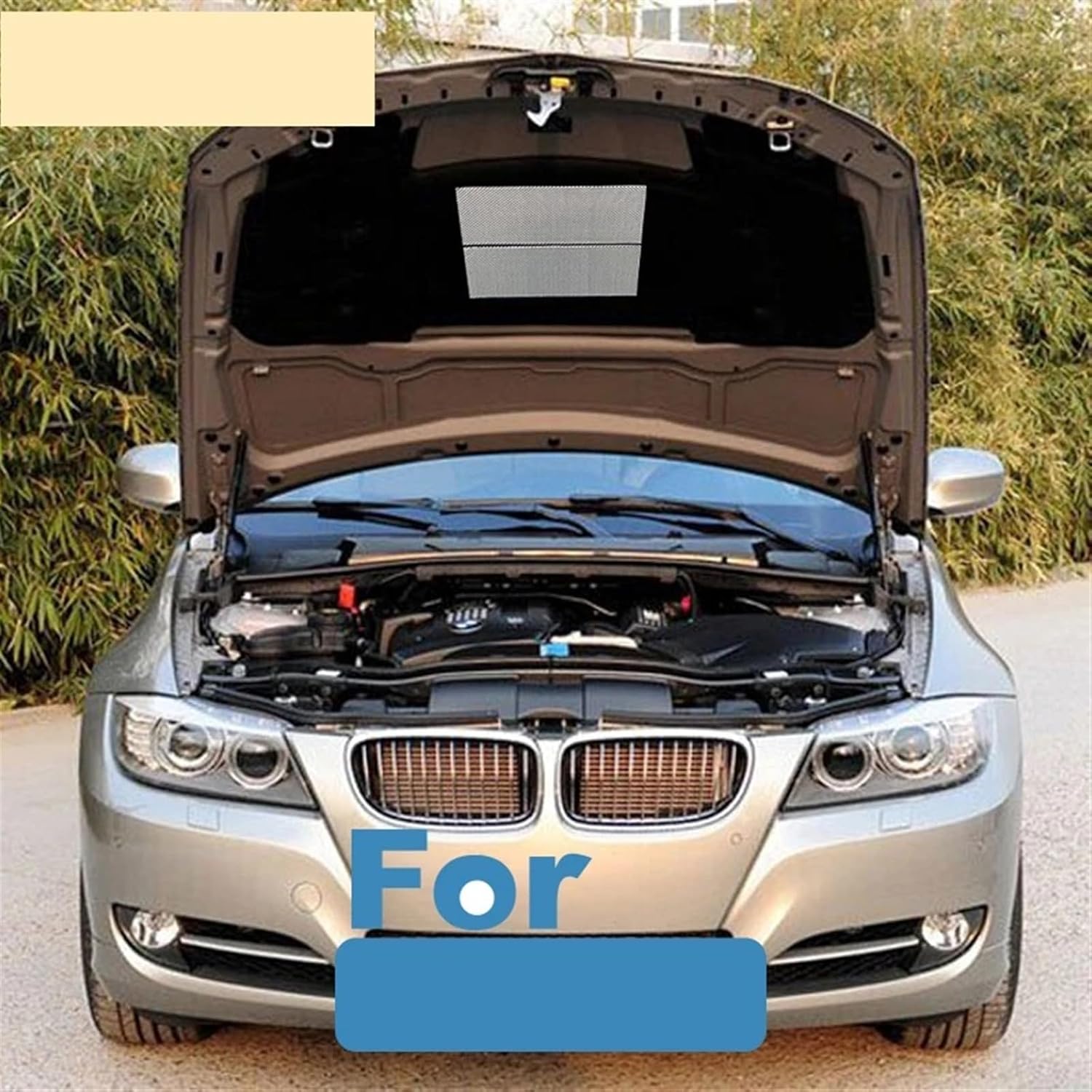 

Car Front Engine Hood Sound Heat Sound Insulation Cotton Pad Soundproof Mat Compatible For BMW 3 Series E90 318i 320i 325i 2006-2021 2018 (Color : 2006 TO 2012