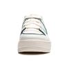 New LiNing Cheese Slip Resistant Low Top Skateboard Shoes Women's White Green AGCU104-3
