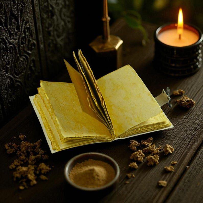 Dziennik ze skóry lisa: Stary Grimuar Księga Cieni z Zamkiem